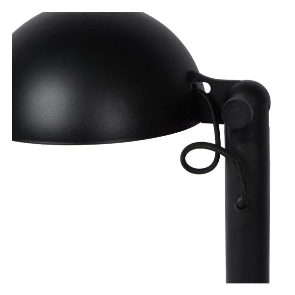 Lucide AUSTIN - Schreibtischlampe - Ø 20 cm - 1xE27 - Schwarz - DETAIL 6